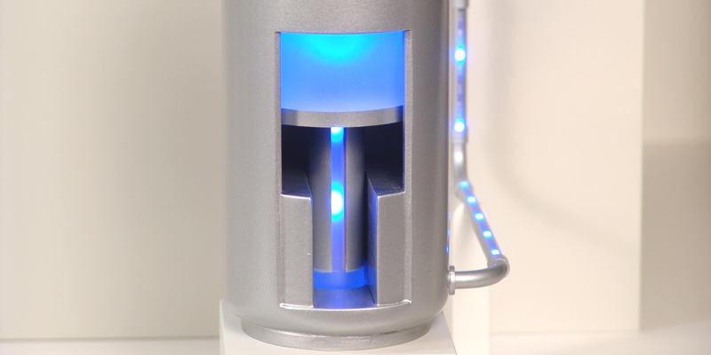 Linde Gas Cryopumpe Modell mit LED Lauflicht